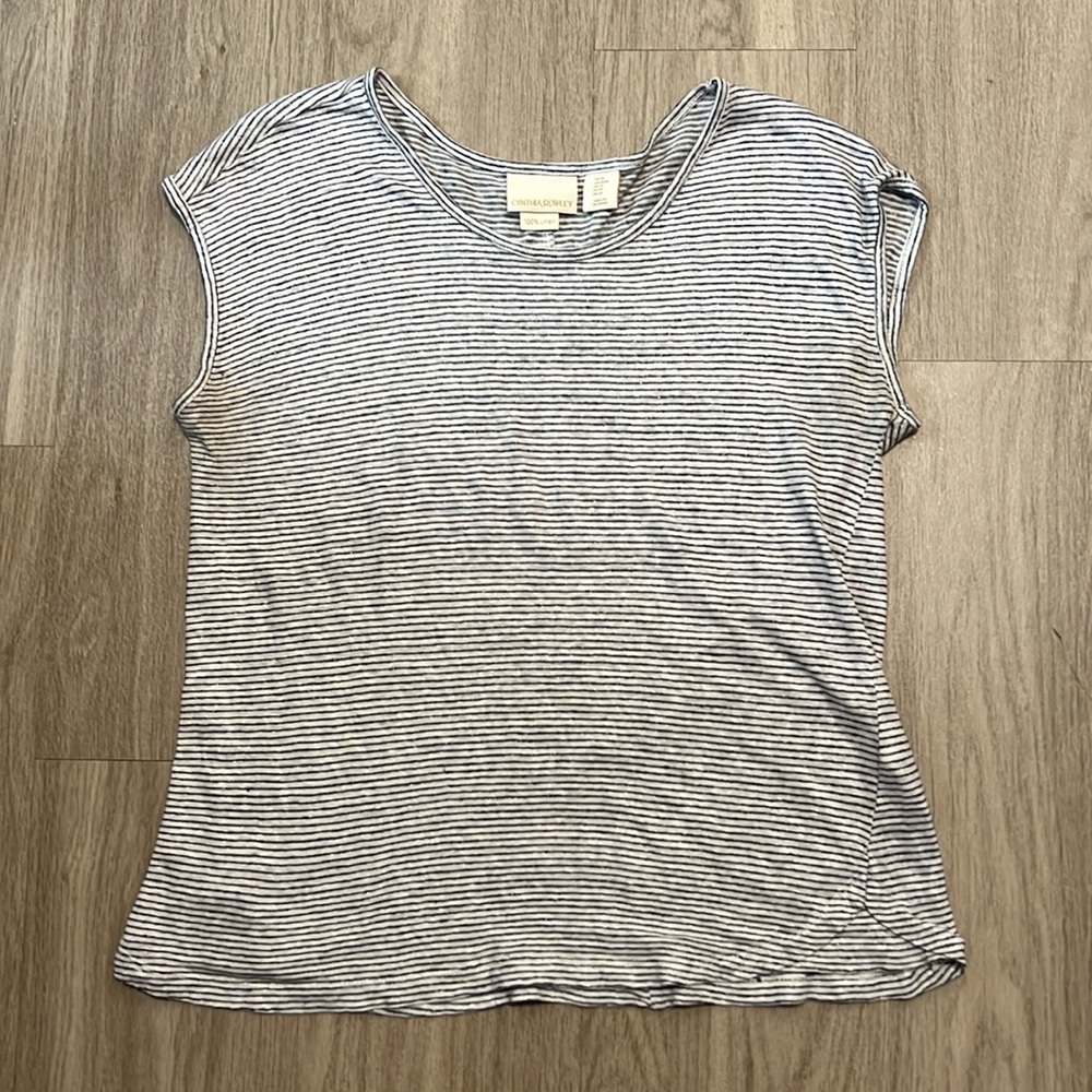 CYNTHIA ROWLEY LINEN TOP